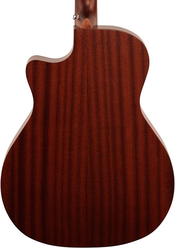 open zoom image for Schecter Deluxe Acoustic Guitar, Natural Satin, Body Straight Back