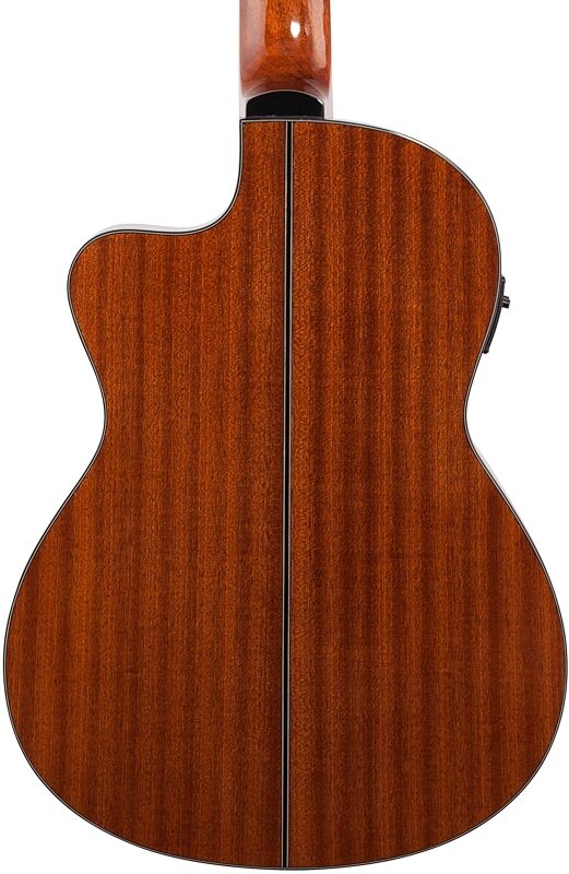 open zoom image for Ibanez GA6CE Classical Cutaway Acoustic-Electric Guitar, New, Body Straight Back