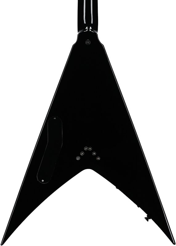 open zoom image for Kramer Dave Mustaine Vanguard Electric Guitar (with Case), Ebony, Body Straight Back