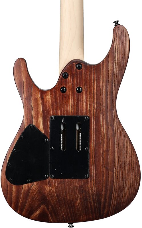 open zoom image for Ibanez S520AH Electric Guitar, Antique Brown Stained, Body Straight Back