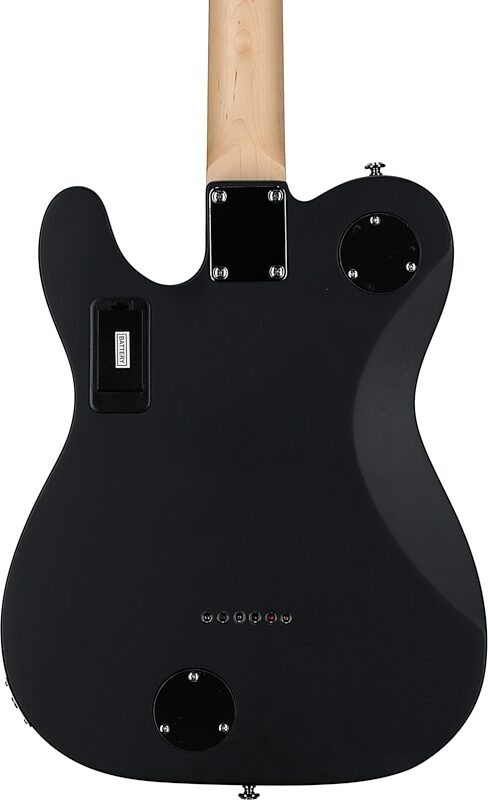 open zoom image for Michael Kelly Hybrid 55T Electric Guitar, Black Satin, Open Box (Very Good), Body Straight Back