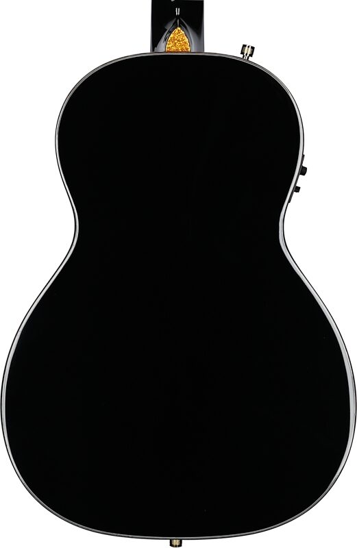 open zoom image for Gretsch G5021WPE Rancher Penguin Parlor Acoustic-Electric Guitar, Black, Body Straight Back