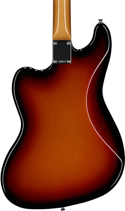 open zoom image for Fender Vintera III Early '60s Bass VI Electric Bass, 6-String, with Rosewood Fingerboard (and Gig Bag), 3-Color Sunburst, Body Straight Back