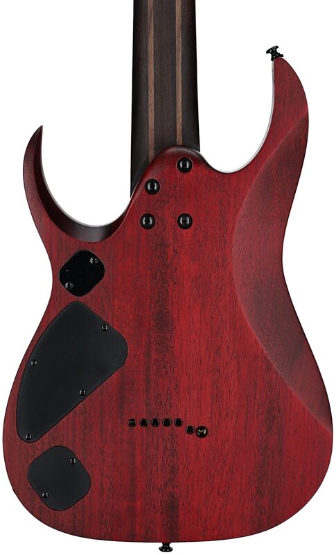 open zoom image for Ibanez RGD721FA Electric Guitar, Stained Wine Red Burst, Body Straight Back