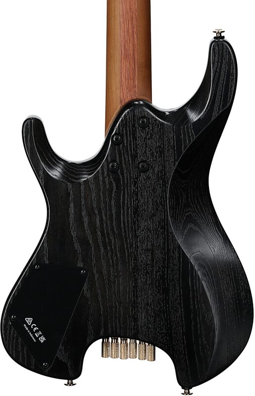 open zoom image for Ibanez Q52FMG Electric Guitar (with Gig Bag), Deep Twilight Burst, Body Straight Back