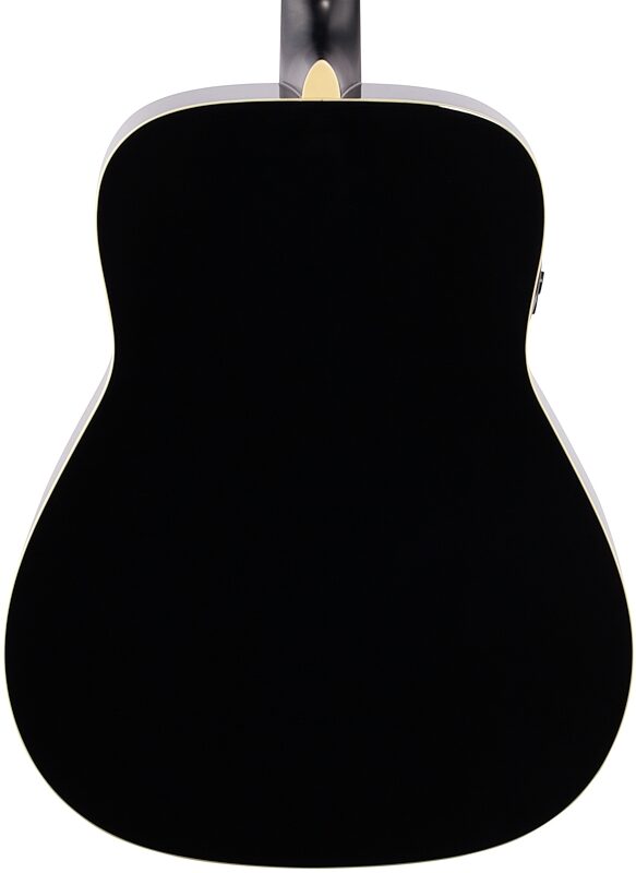 open zoom image for Yamaha FG-TA Dreadnought TransAcoustic Acoustic-Electric Guitar, Black, Body Straight Back