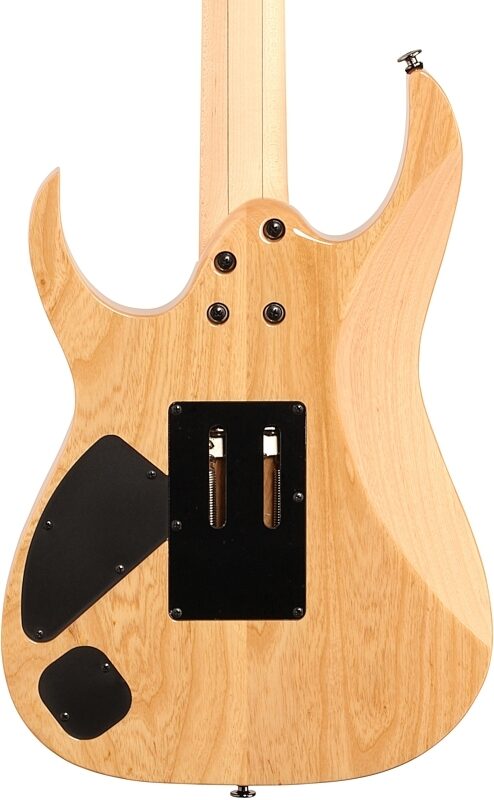 open zoom image for Ibanez RG652AHM Prestige Electric Guitar (with Case), Nebula Green Burst, Body Straight Back