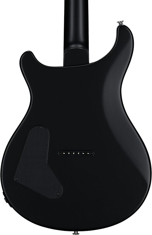 open zoom image for PRS Paul Reed Smith Mark Holcomb Wraparound Electric Guitar (with Case), Gray Black, with Stained Binding, Body Straight Back