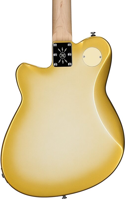 open zoom image for Reverend Flatroc Electric Guitar, Venetian Pearl, Rosewood Fretboard, Body Straight Back