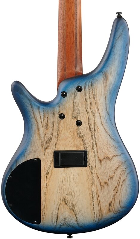 open zoom image for Ibanez SR600E Electric Bass, Cosmic Blue Starburst Flat, Body Straight Back