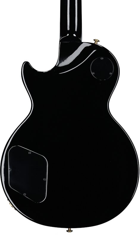 open zoom image for Gibson Les Paul Supreme AAA Figured Electric Guitar (with Case), Transparent Ebony Burst, Body Straight Back