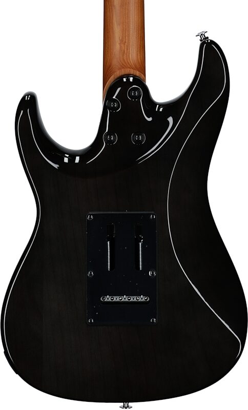 open zoom image for Ibanez AZ22S1F Electric Guitar, Transparent Black Sunburst, Body Straight Back