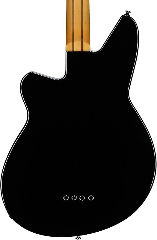 open zoom image for Reverend Brad Houser Basshouser Fatfish 32 Electric Bass, Satin Midnight Black, Body Straight Back