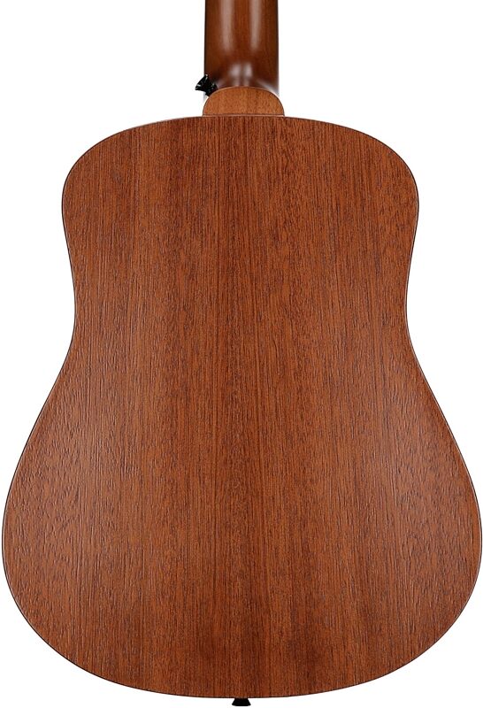 open zoom image for Guild Traveler Mini Dreadnought Mahogany Acoustic Guitar (with Gig Bag), New, Body Straight Back