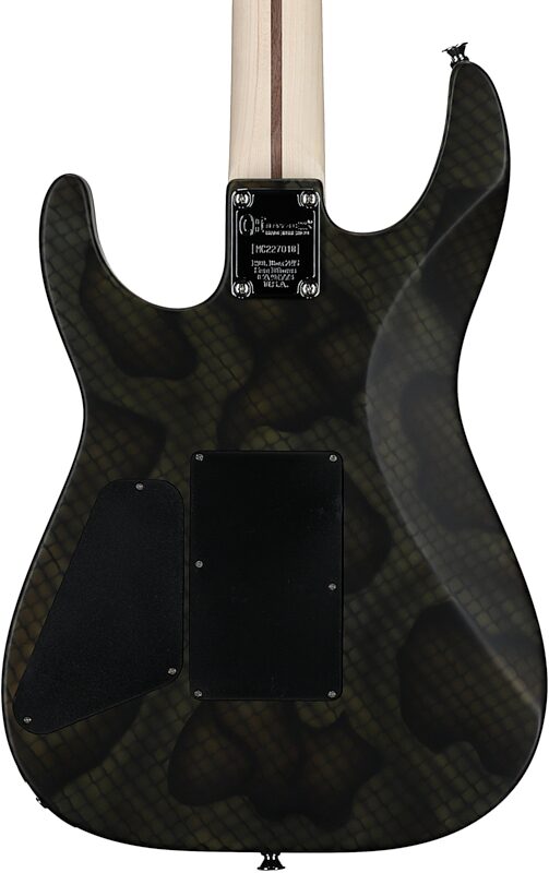 open zoom image for Charvel Pro-Mod Warren DeMartini Snake Electric Guitar, New, Body Straight Back