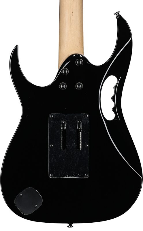 open zoom image for Ibanez Steve Vai JEM Junior Electric Guitar, Black, Body Straight Back
