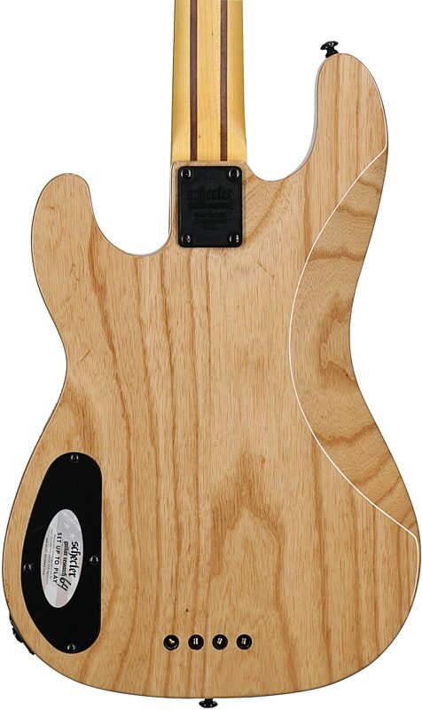 open zoom image for Schecter Michael Anthony MA-4 Electric Bass, Gloss Natural, Body Straight Back