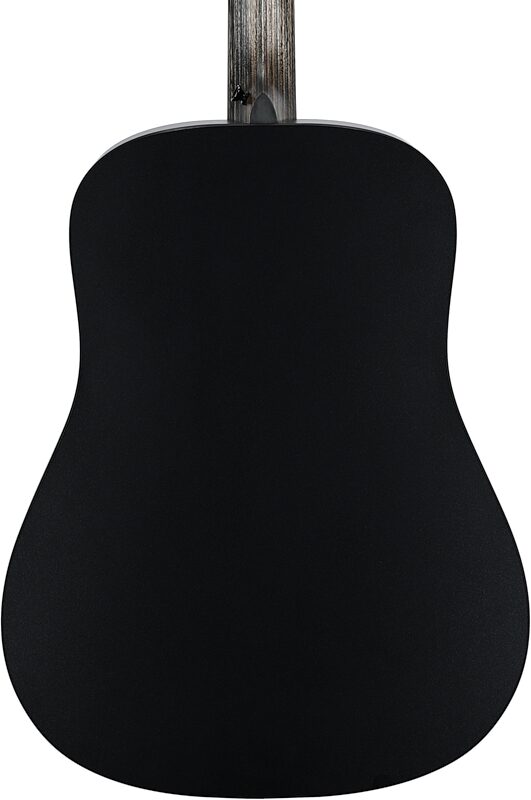 open zoom image for Martin Black-Out Special Exclusive Acoustic-Electric Guitar (with Gig Bag), Black, Body Straight Back