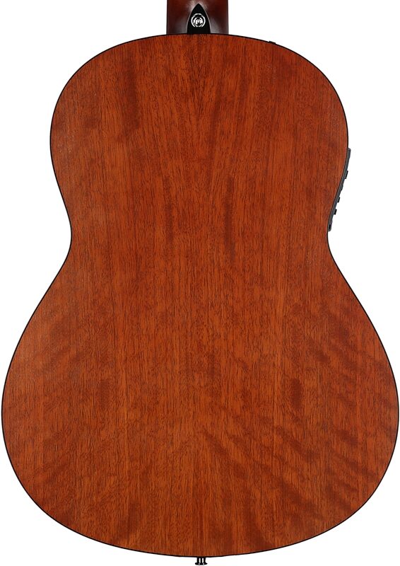 open zoom image for Yamaha CGX122MC Cedar Top Classical Acoustic-Electric Guitar, Natural, Body Straight Back