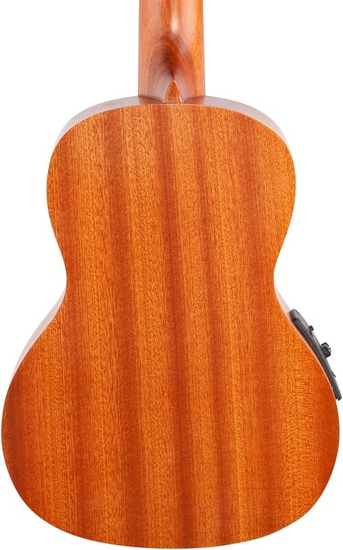 open zoom image for Luna Peace Acoustic-Electric Concert Ukulele (with Gig Bag), New, Body Straight Back