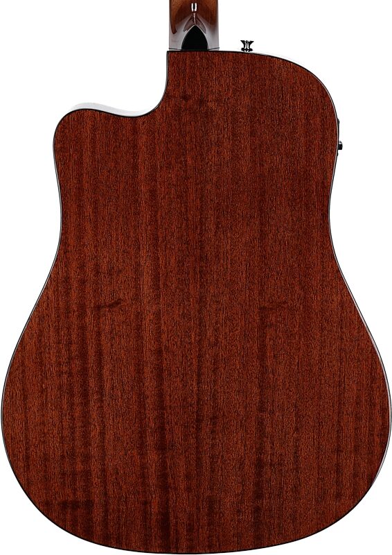 open zoom image for Fender California Standard Redondo CE Dreadnought Acoustic-Electric Guitar, Natural, Body Straight Back