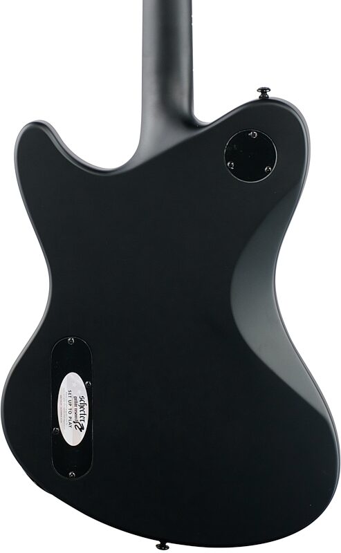 open zoom image for Schecter Ultra Electric Guitar, Satin Black, Body Straight Back