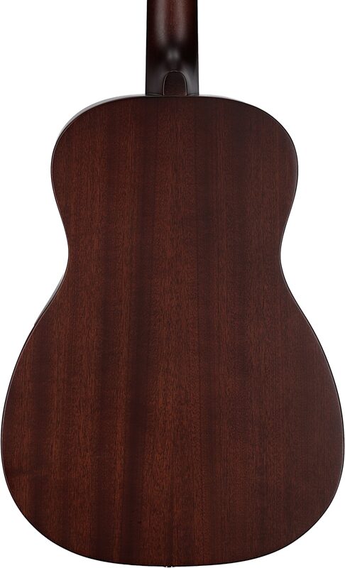 open zoom image for Gretsch Jim Dandy Deltoluxe Parlor Acoustic-Electric Guitar, Black Top, Body Straight Back