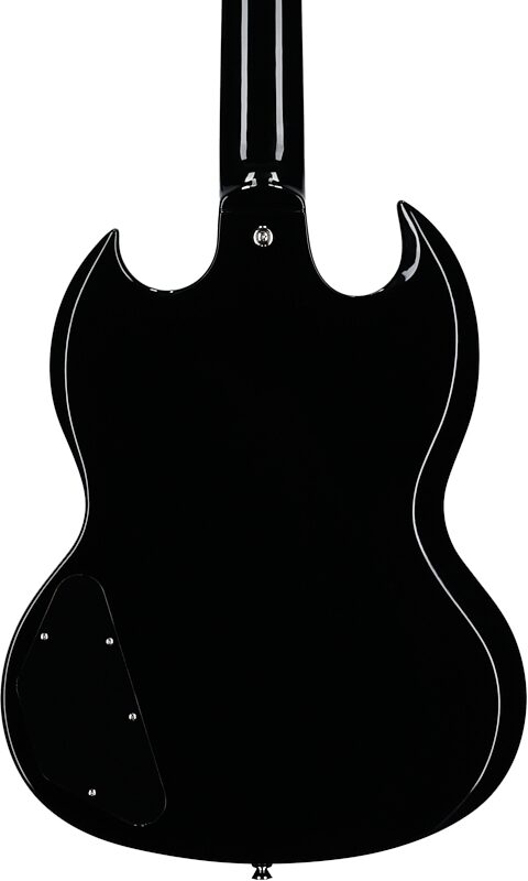 open zoom image for Epiphone Inspired by Gibson SG Standard Electric Guitar (with Gig Bag), Ebony, Rosewood Fretboard, Body Straight Back