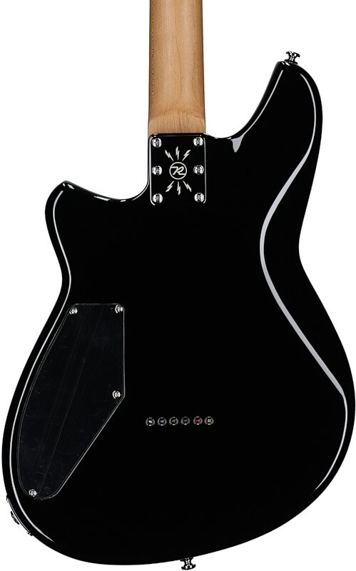 open zoom image for Reverend Billy Corgan Z-One Electric Guitar, Midnight Black, Body Straight Back