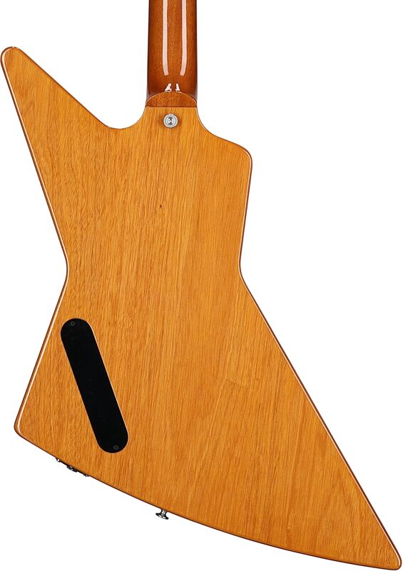 open zoom image for Gibson '70s Explorer Electric Guitar (with Case), Antique Natural, Body Straight Back