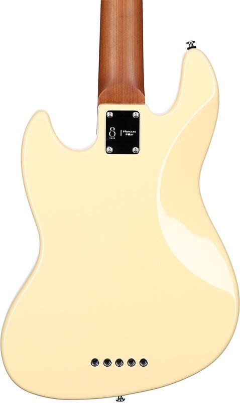 open zoom image for Sire Marcus Miller V5 Electric Bass, 5-String, Vintage White, Body Straight Back