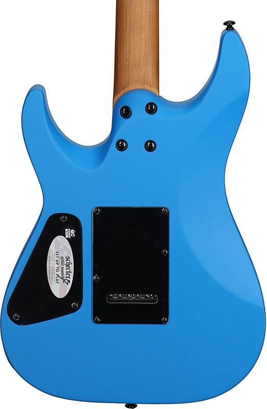 open zoom image for Schecter Aaron Marshall AM-6 Tremolo Electric Guitar, Royal Sapphire, Open Box (Very Good), Body Straight Back