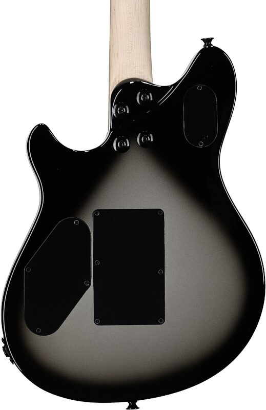 open zoom image for EVH Eddie Van Halen Wolfgang Special Ebony Fingerboard Electric Guitar, Silver Burst, Body Straight Back