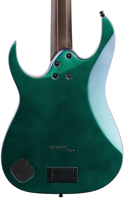open zoom image for Ibanez RG631ALF Axion Label Electric Guitar, Blue Chameleon, Body Straight Back