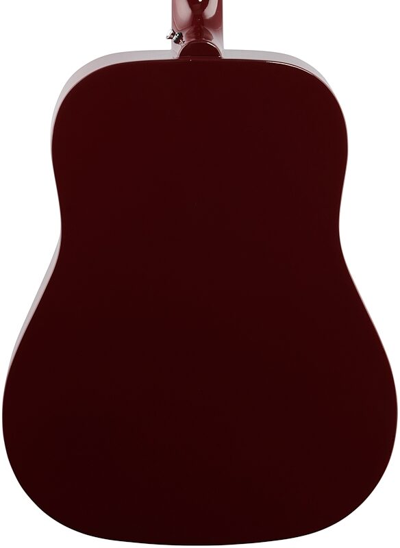 open zoom image for Epiphone Starling Acoustic Player Pack (with Gig Bag), Wine Red, Body Straight Back