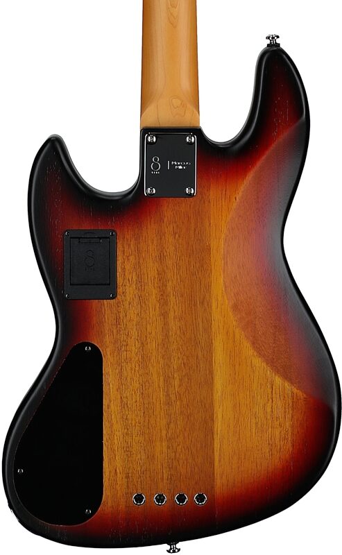 open zoom image for Sire Marcus Miller V6 Electric Bass, 3-Tone Sunburst, Body Straight Back