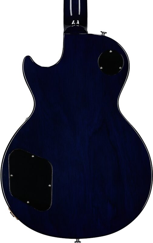 open zoom image for Gibson Les Paul Standard 50s Custom Color Electric Guitar, Figured Top (with Case), Blueberry Burst, Body Straight Back