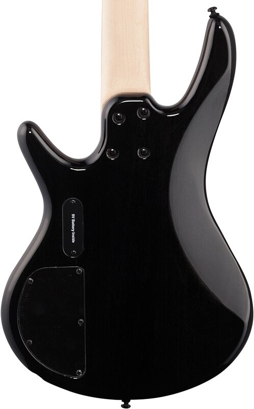open zoom image for Ibanez GSR205SM Electric Bass, 5-String, Natural Gray Burst, Body Straight Back