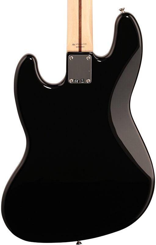 open zoom image for Fender Geddy Lee Jazz Electric Bass, with Maple Fingerboard, Black, Body Straight Back
