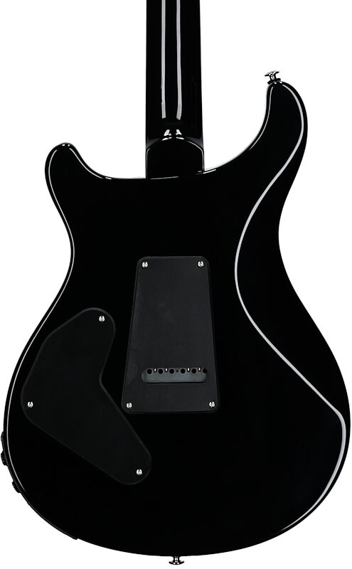 open zoom image for PRS Paul Reed Smith SE Custom 24 Semi-Hollowbody Piezo Electric Guitar (with Gig Bag), Charcoal Burst, Open Box (Very Good), Body Straight Back