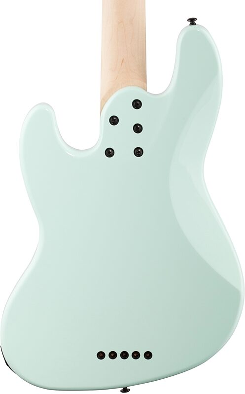 open zoom image for Schecter J5 Electric Bass, Seafoam Green, Body Straight Back