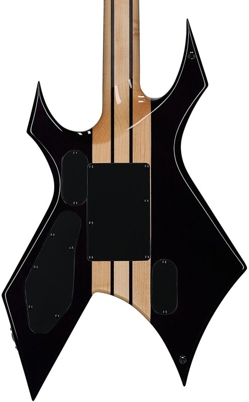 open zoom image for B.C. Rich Warlock Extreme Exotic FR Electric Guitar, Purple Haze, Body Straight Back