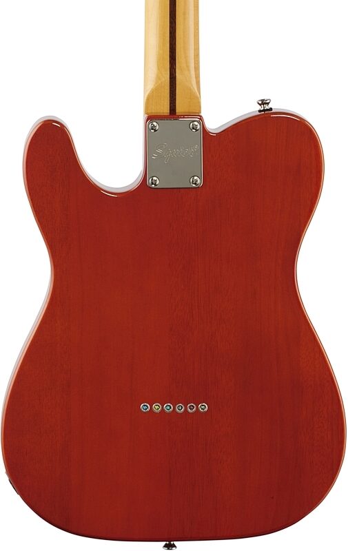 open zoom image for Squier Classic Vibe '60s Thinline Telecaster Electric Guitar, with Maple Fingerboard, Natural, Body Straight Back