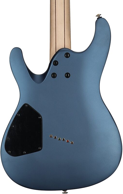 open zoom image for Ibanez SML721 Multi-scale Electric Guitar, Midnight Arctic Ocean, Body Straight Back