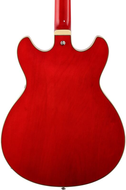 open zoom image for Ibanez Artcore AS7312 Electric Guitar, 12-String, Transparent Cherry Red, Open Box (Very Good), Body Straight Back