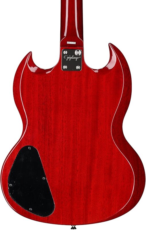 open zoom image for Epiphone SG Tribute Electric Guitar, Cherry, Body Straight Back