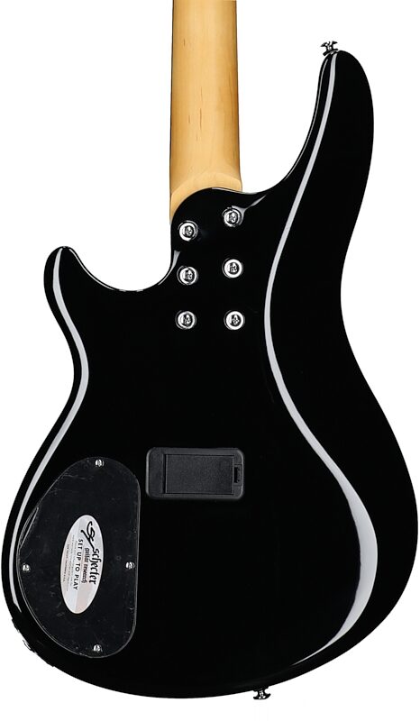 open zoom image for Schecter C-4 Plus Bass Guitar, See Through Cherry Burst, Body Straight Back