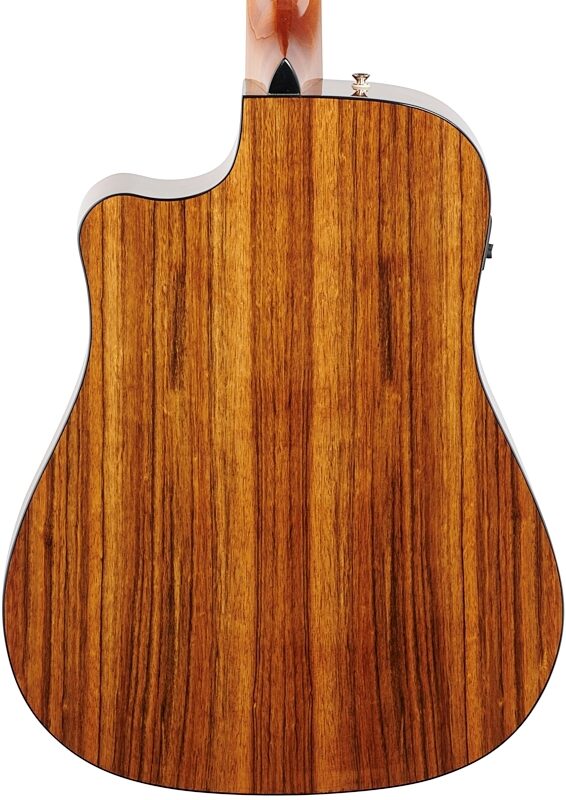 open zoom image for Fender CD-140SCE 12-String Acoustic-Electric Guitar (with Case), Natural, Body Straight Back