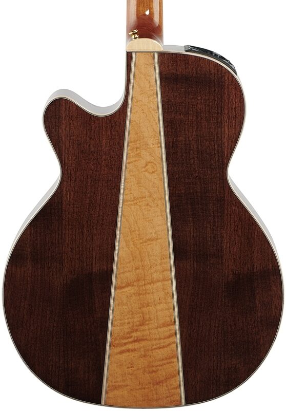 open zoom image for Takamine GN93CE Acoustic-Electric Guitar, Natural, Body Straight Back