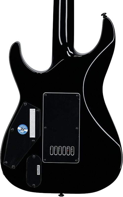 open zoom image for ESP LTD MH-1000 EverTune Electric Guitar, Charcoal Burst, Body Straight Back